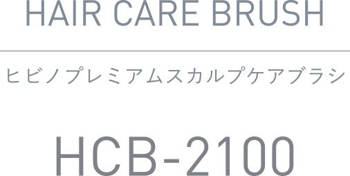 ヒビノ プレミアムスカルプケアブラシ HCB-2100